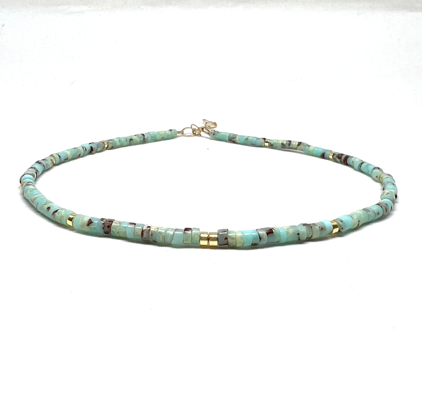 Aqua terra Jasper necklace