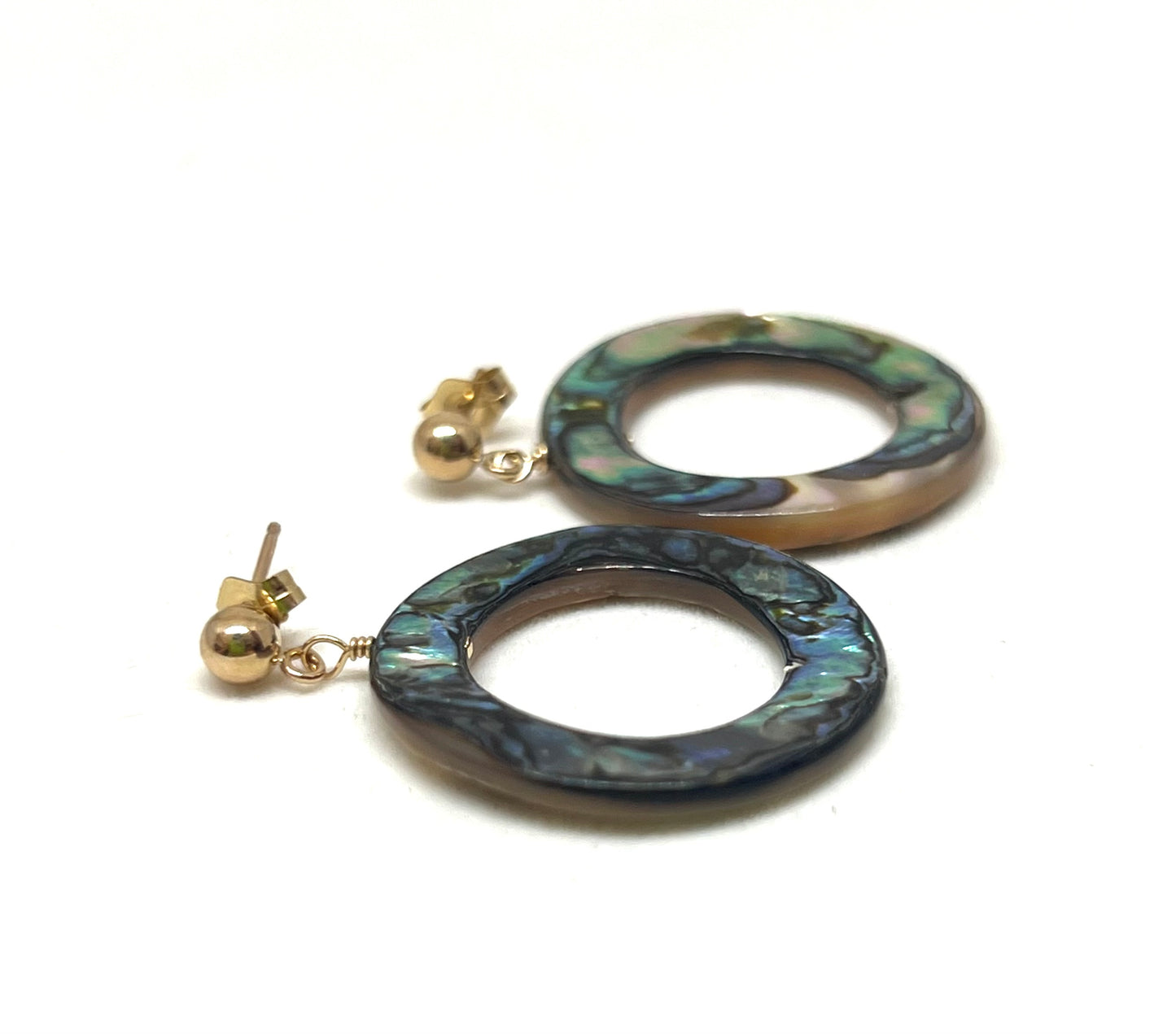 Abalone earrings