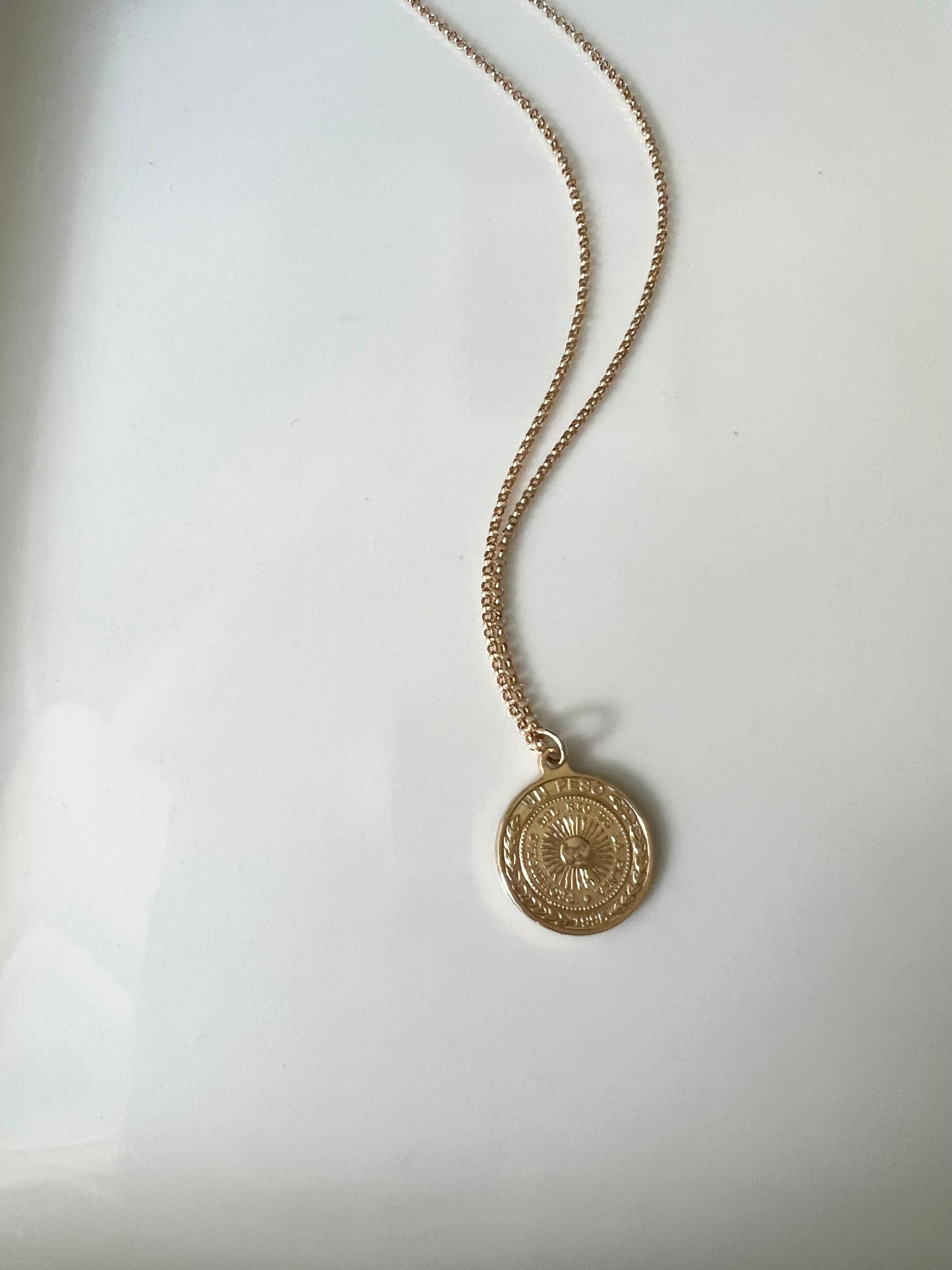 Coin necklace