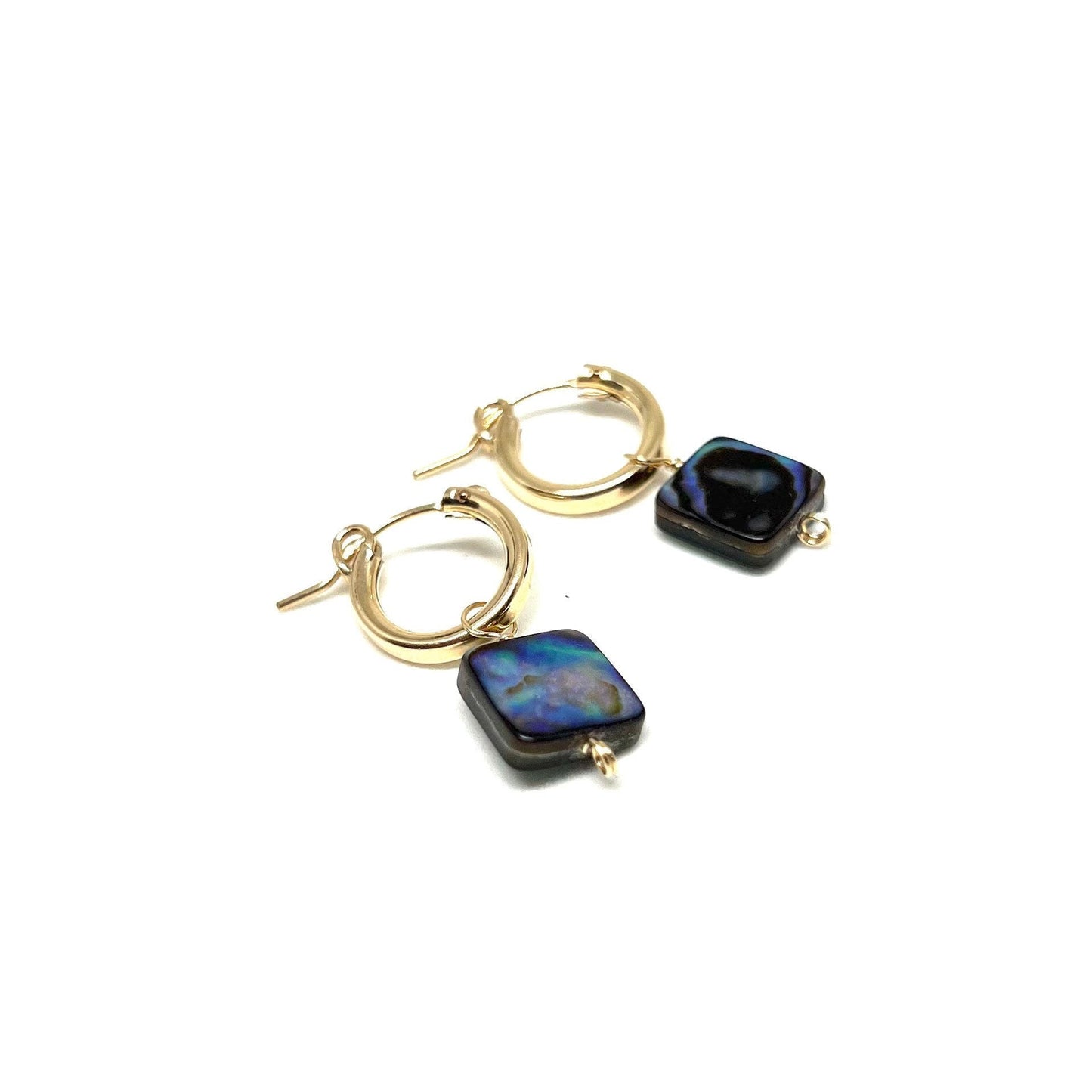 Abalone shell earrings